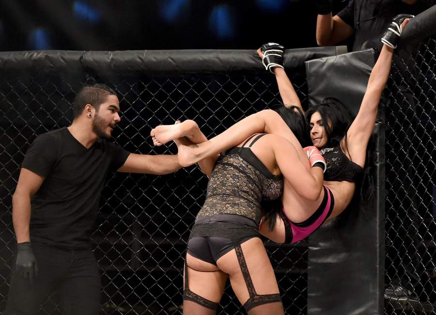 Секс с бойцом UFC в октагоне