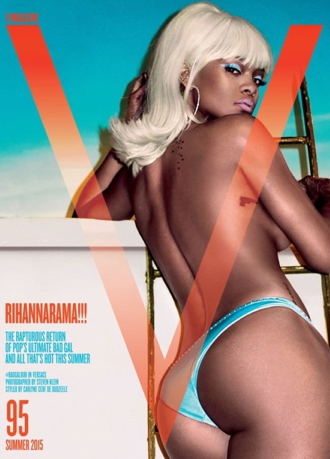 Фото: Rihanna для глянцевого журнала V95