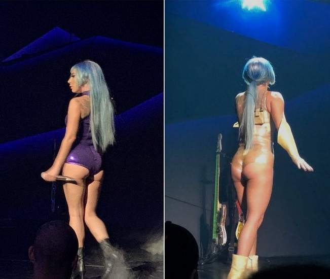 Певица и актриса Леди Гага в Лас-Вегасе