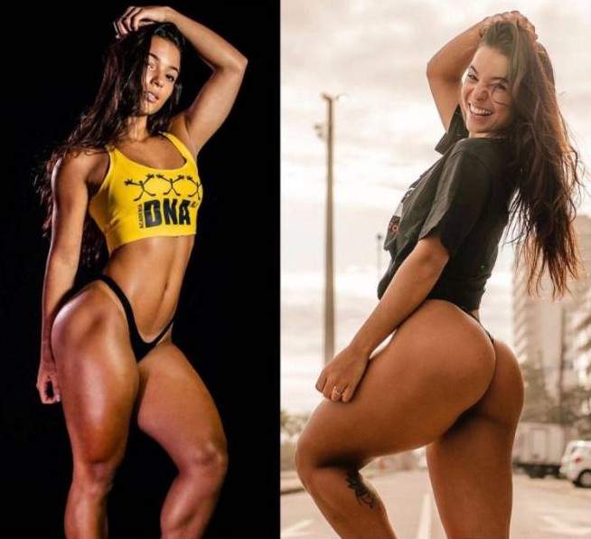 Бразильские фитнес модели очаровательные женщины на фото