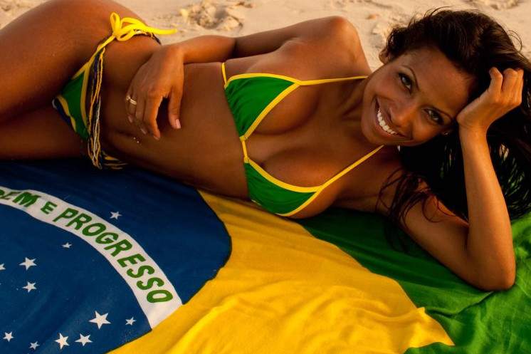 Развратные очаровательные женщины бразилии